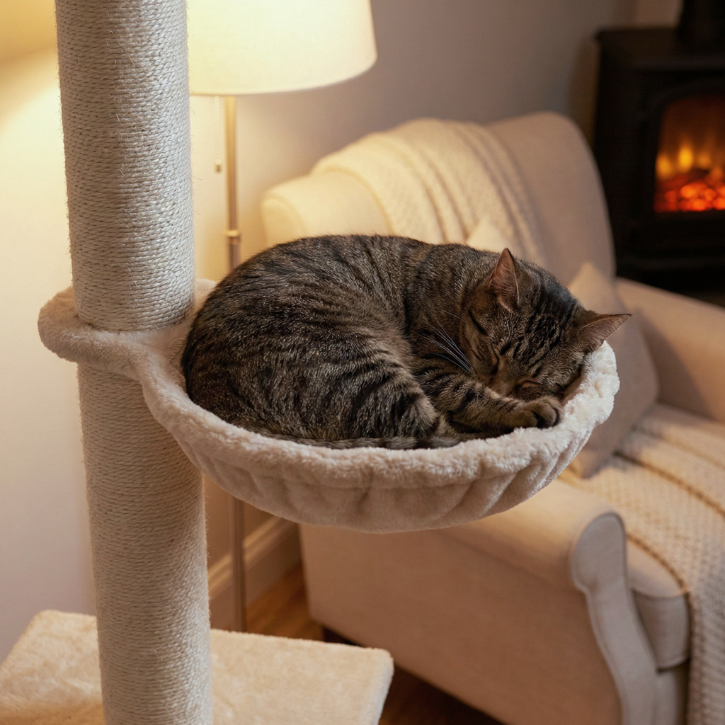 274cm Maine Coon Floor-to-Ceiling Panorama XXL Cat Tree