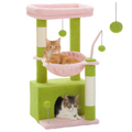 Maine Coon Cactus Cat Tree – 4-in-1 with Hideaway & Hammock