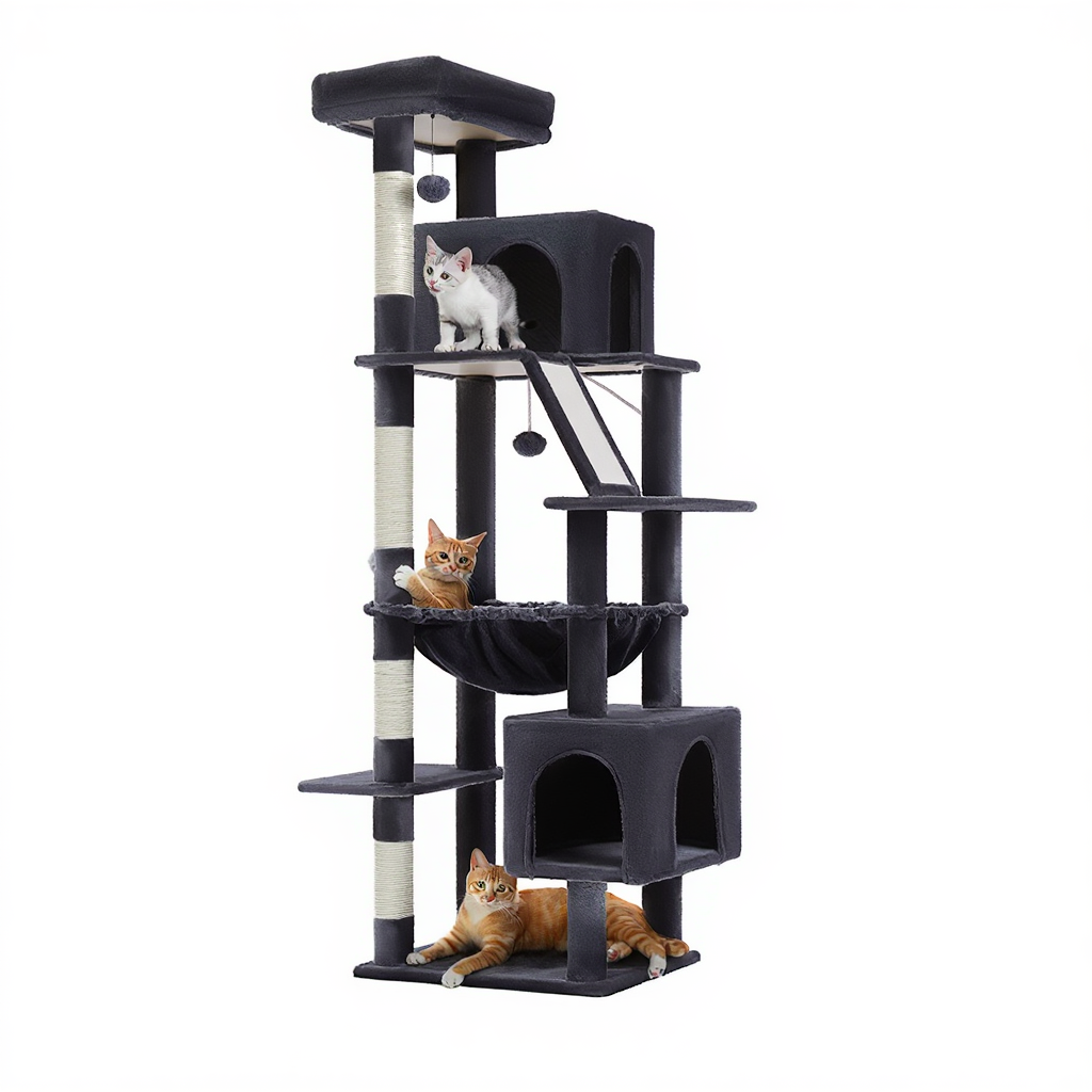 180cm-maine-coon-xxl-royal-cat-tower-2-hideaways-noir